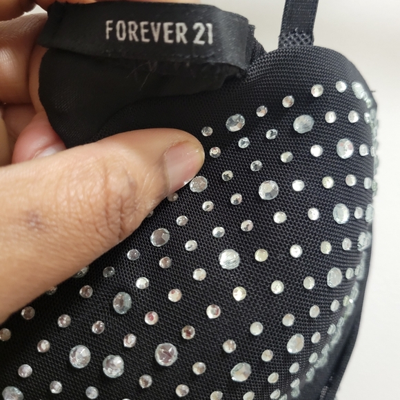 Forever 21 Rhinestone Midi Dress - Picture 5 of 6